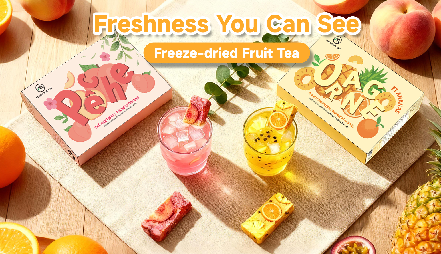 Orange & Peach Oolong Fruit Tea