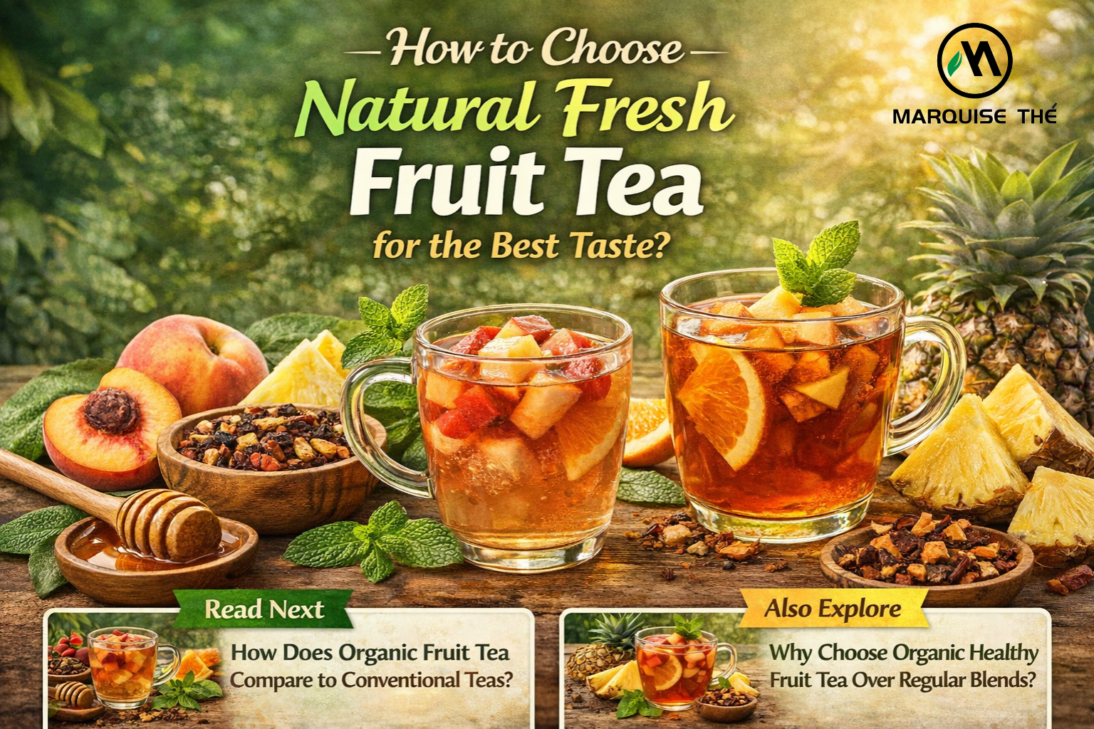 Natural Fresh Fruit Tea